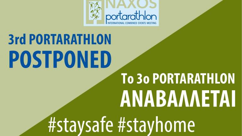 3rd Portarathlon Postponed